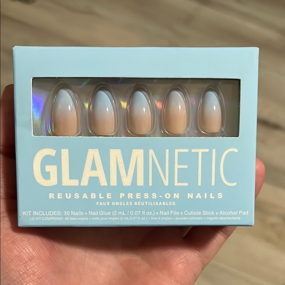 Reusable Press-On Nails - Cream